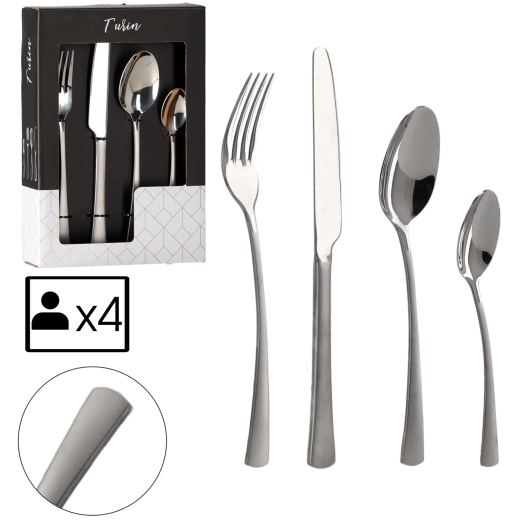 Set jedilnega pribora Turin, 16 kosov