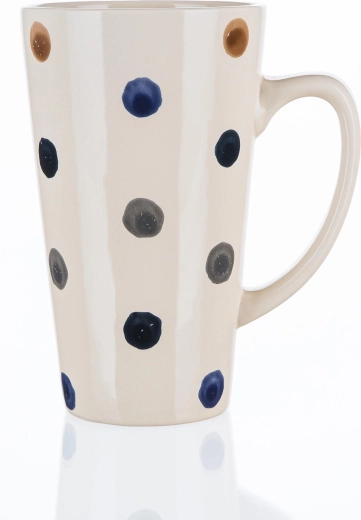 Keramična skodelica DOTS 450 ml