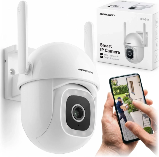 Berdsen vrtljiva Wi‑Fi IP kamera 5 Mpx BD-943 (PTZ)