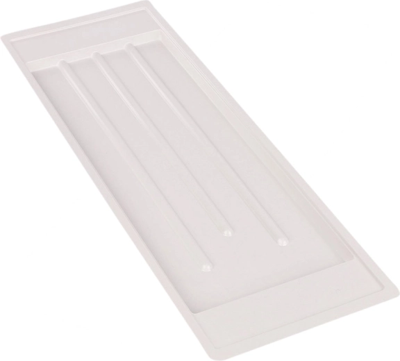 Metpol bela odcejalna posoda 59,5 × 20 cm za dvonadstropni odcejalnik 60 cm