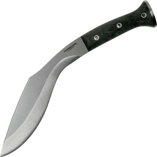 Mačeta Condor K-Tact Kukri Army Green 24,2 cm z ročajem Micarta in nožnico Kydex