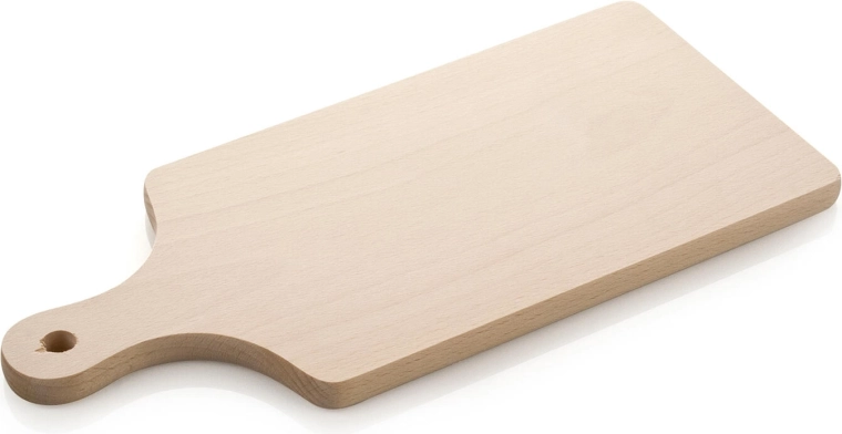 Lesena deska za rezanje z ročajem BANQUET Brillante 35 × 15,5 cm