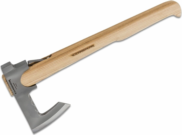 Zunanja sekira Condor Travelhawk z usnjenim etuijem