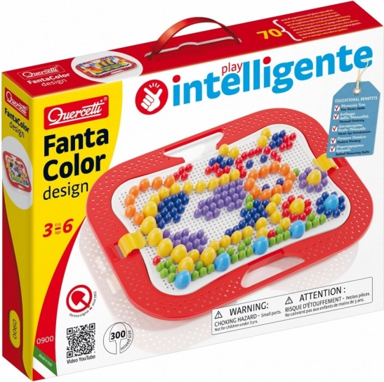 Quercetti FantaColor Design 300 kos MIX