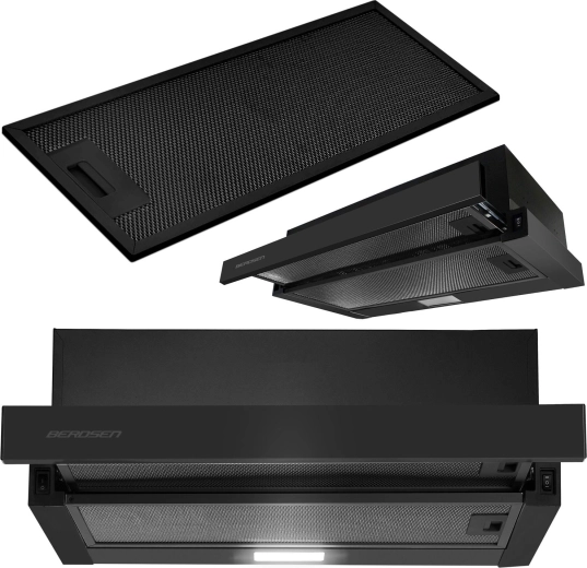 Teleskopska napa 50 cm črna BERDSEN