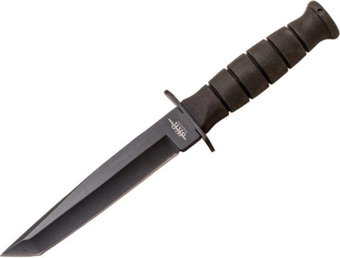 Taktični nož JOKER Combat Tanto, 15 cm, črn, ročaj ABS, najlonska nožnica