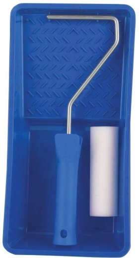 Slikarski komplet MAKOPOREN 10 cm s posodico, ročajem in valjčkom