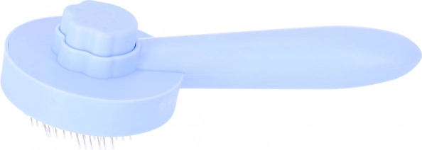 Krtača za odstranjevanje pasjih ali mačjih dlak – modra