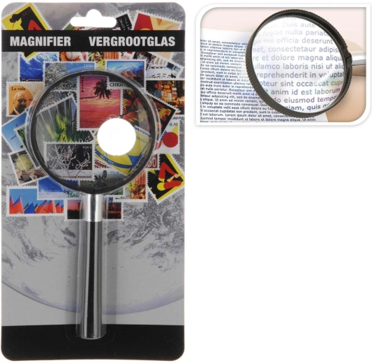 Žepna lupa 60 mm z 2x povečavo