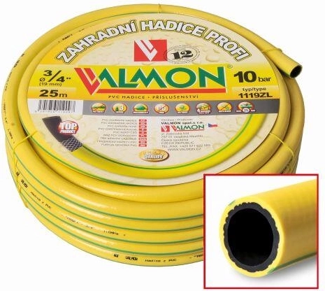 PROFI Garden Hose 1" 25 m, Opaque Yellow