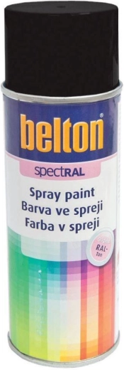 Razpršilo BELTON RAL 9005 črna sijajna 400 ml