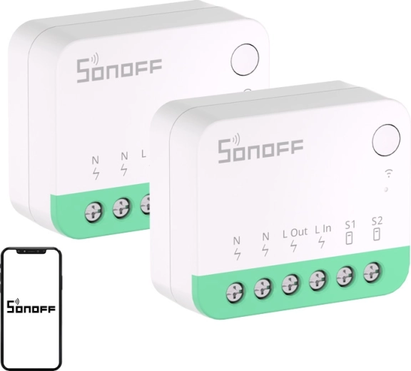 Sonoff MINIR4M Extreme Matter Wi‑Fi stikalo (2 kosa)