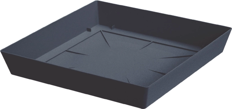 Podstavek za lonček LOFLY Square 24,5 × 24,5 cm antracit