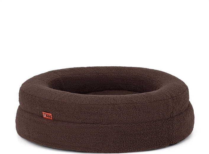 Explorer Dog orthopedic bed Dognut S/M 76 cm espresso brown