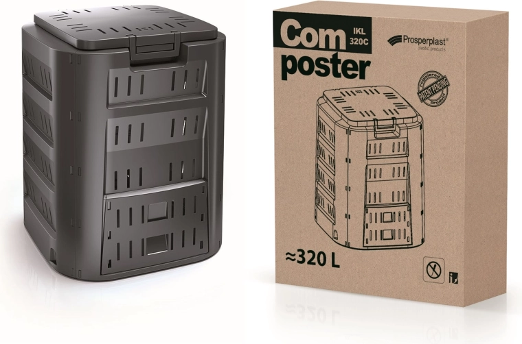 Kompostnik Compogreen 320 l črn