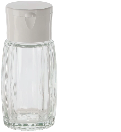 Posodica za začimbe 50 ml z belim pokrovčkom