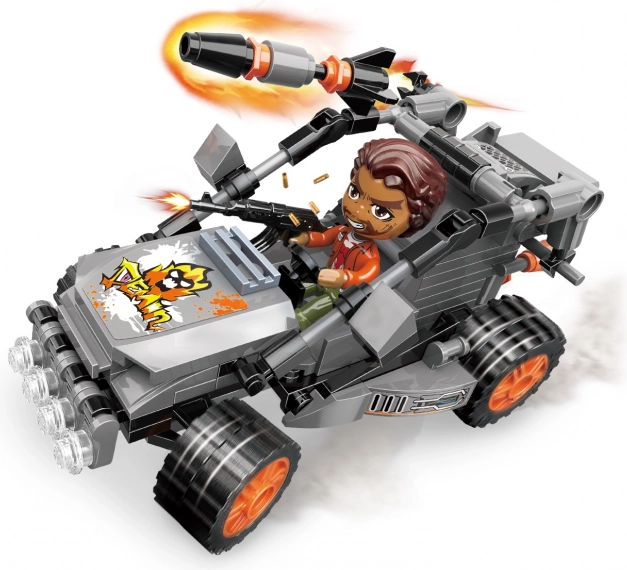 Qman MineCity Policija Pobegla Gokart