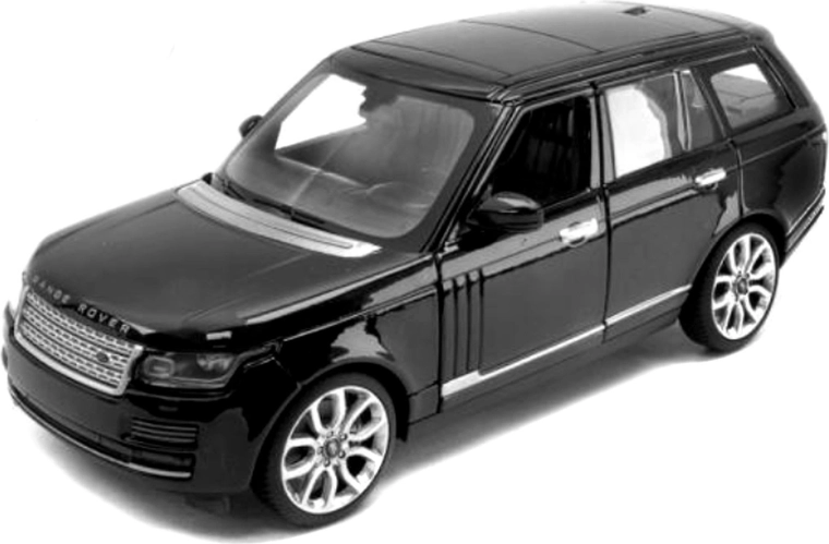 Range Rover Rastar 1:24 car model, black - 1 piece