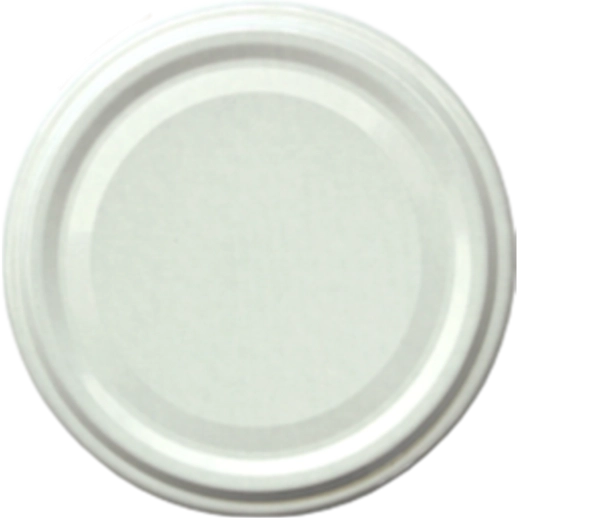 Pokrov za kozarce 89 mm bel s 6 zaskoki