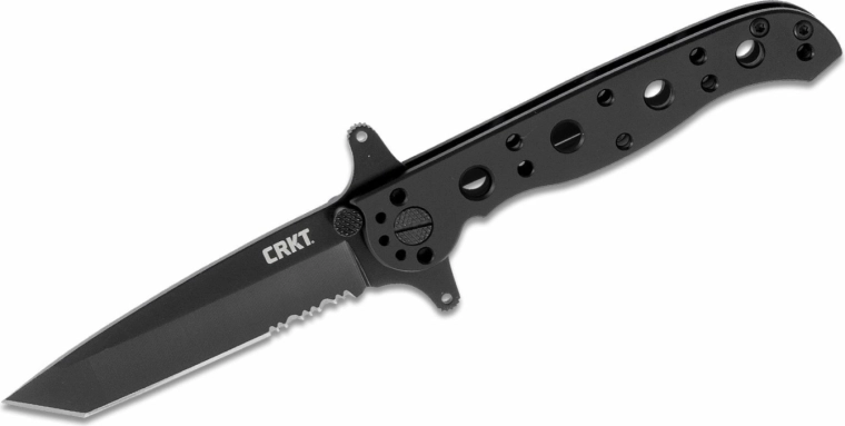 Taktični žepni nož CRKT M16-10KSF Tanto, črn, nerjaveče jeklo