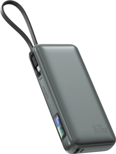 Power banka Enterprise 20000 mAh 165 W z integriranim kablom USB‑C in LCD