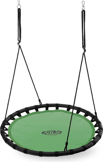 NILS Camp gugalnica štorkljino gnezdo 120 cm zelena