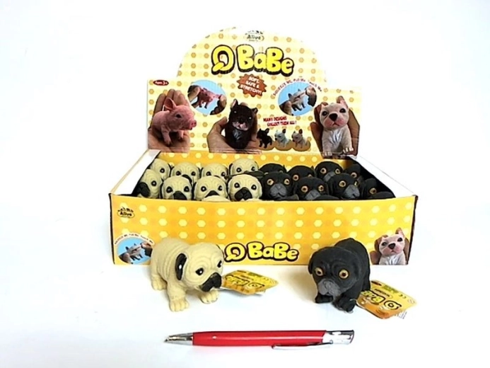 Dekorativna figurica buldoga s pikami 10 cm