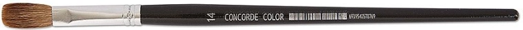 Ploski šolski čopič iz ovčje dlake št. 14 CONCORDE Color
