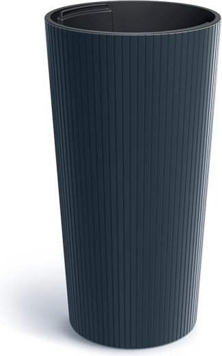 Cvetlični lonec Lamia Slim 30 cm antracit