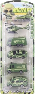 Military vehicle set - 5 pcs