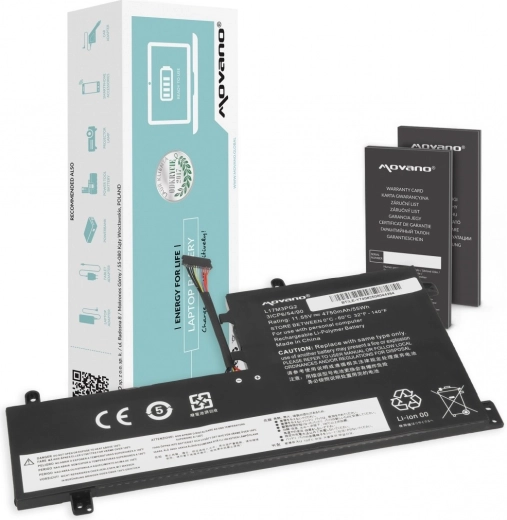 Baterija za prenosnik Lenovo Legion Y530/Y730/Y7000 Movano 55 Wh (4750 mAh)