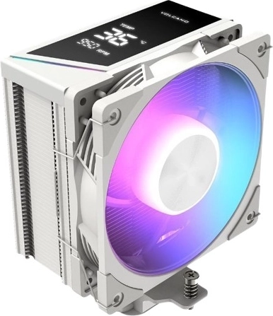 Zračno hlajenje MODECOM Volcano OC T202 LCD ARGB 120, belo