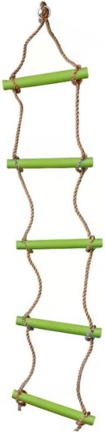 Plezalna lestev s plastičnimi prečkami za otroke