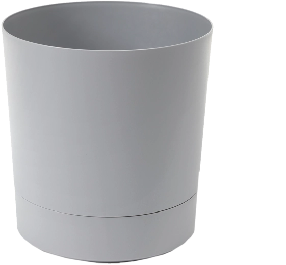 Lonec Aura s podstavkom 38 cm – siv