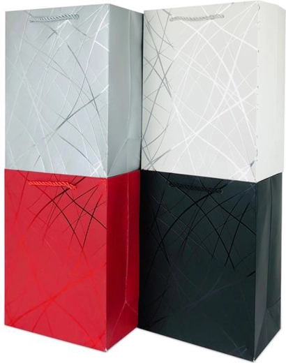 Darilna vrečka 32 × 26 × 12 cm – mešan izbor motivov