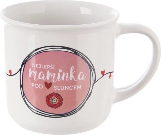 Porcelanast lonček Najboljša mamica 0,34 l