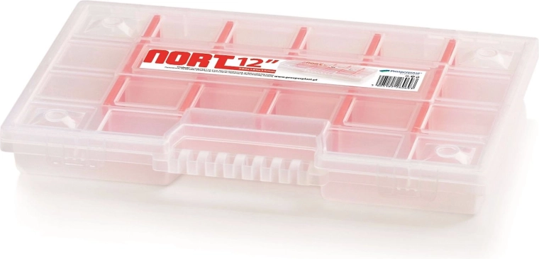 Plastični organizator NORT z 22 predelki
