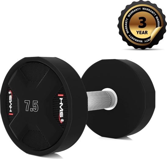 Enoročna utež HMS HPC 7,5 kg iz poliuretana