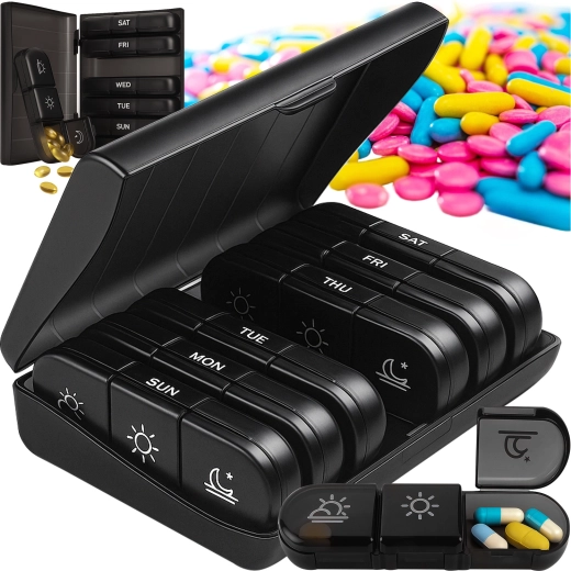 Organizator za zdravila za 7 dni Ruhhy - 1 kos