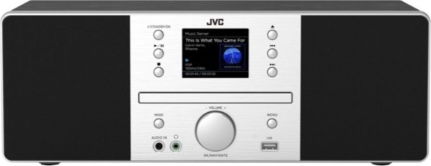 JVC kompaktni avdio sistem all-in-one RD-E874B črn