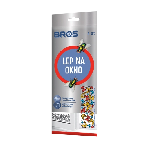 Bros lepilni trak za okno proti mušicam in letečim žuželkam