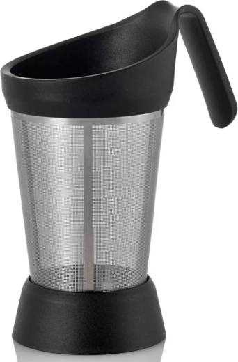 AdHoc TEABOY cedilo za čaj z stojalom iz nerjavečega jekla