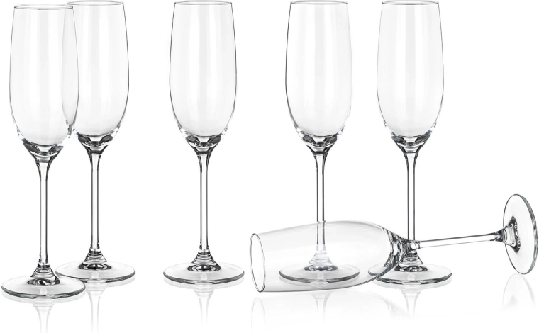 Kozarci za peneče vino Dining 210 ml (6 kosov) ROYAL LEERDAM