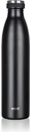 Termovka za napitke 750 ml BANQUET Sans nerjaveče jeklo črna