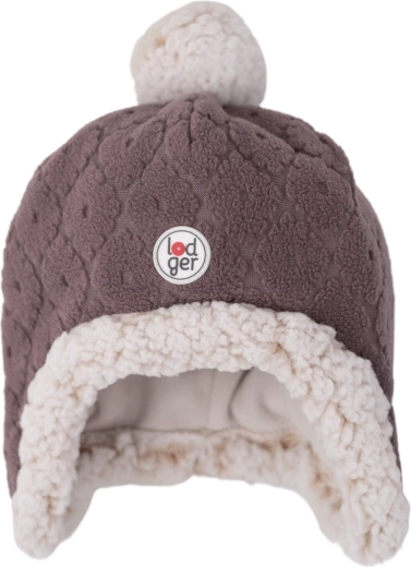 Lodger flisasta kapa Hatter Folklore Fleece mauve (1–2 leti) - 1 kos