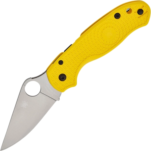 Spyderco Para 3 Salt lahek zložljiv žepni nož, rumen