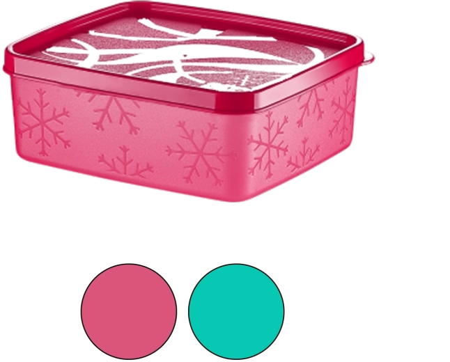 Pravokotna posoda za zamrzovalnik No-Frost 0,65 l