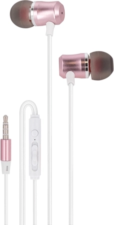 Maxlife žičene slušalke MXEP-03 rose gold
