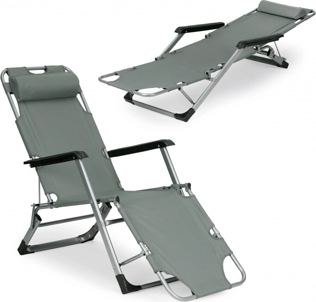 Zložljiv plažni stol 2v1