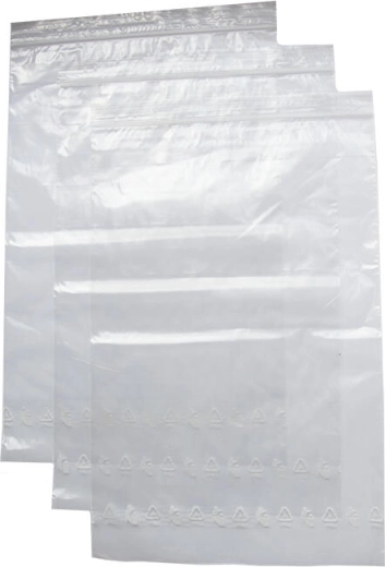 Hitro zapiralna vrečka LDPE 20 × 30 cm prozorna (100 kos)